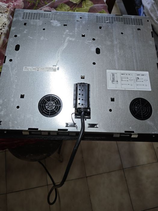 Placa indução AEG