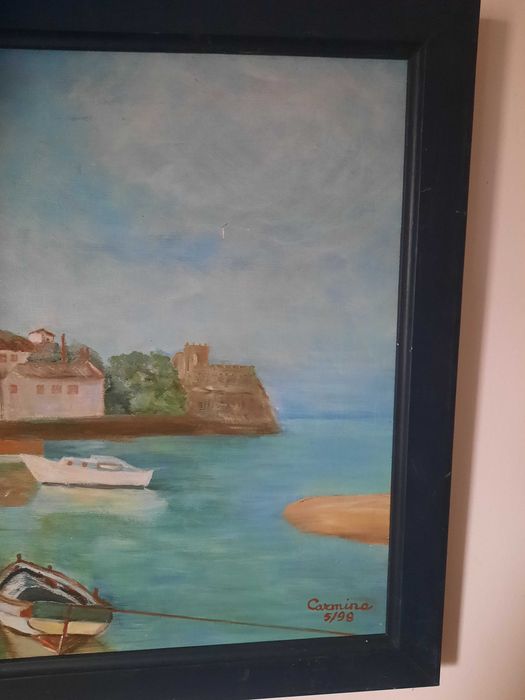 Vendo quadro pintado a óleo