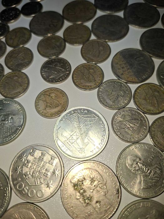Coleção 148 moedas EUA/Inglaterra/Canada,/Austrália/França/Portugal