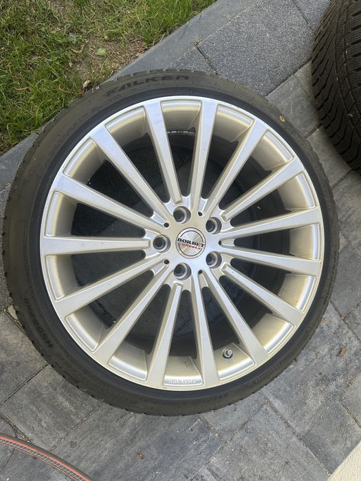 Borbet 5x108 kola zimowe ford jak nowe alufelgi 225/40 R18