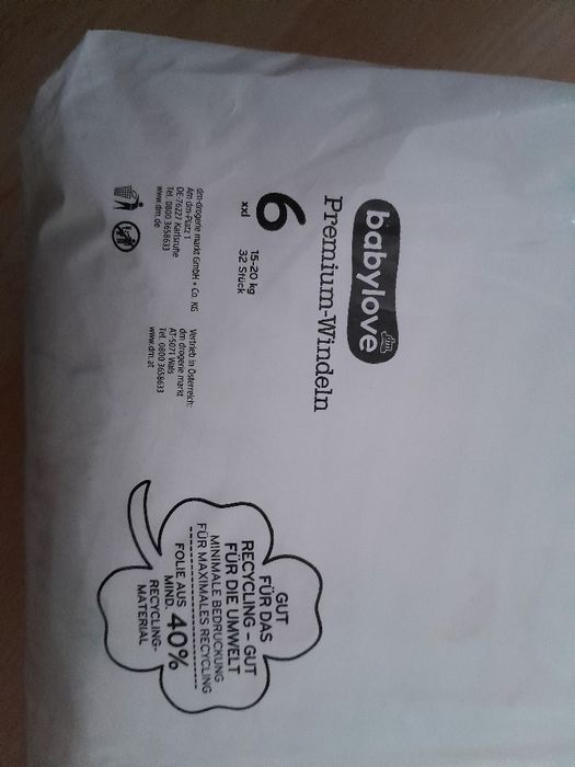 Pampersy 6 nowe - 3 opakowania