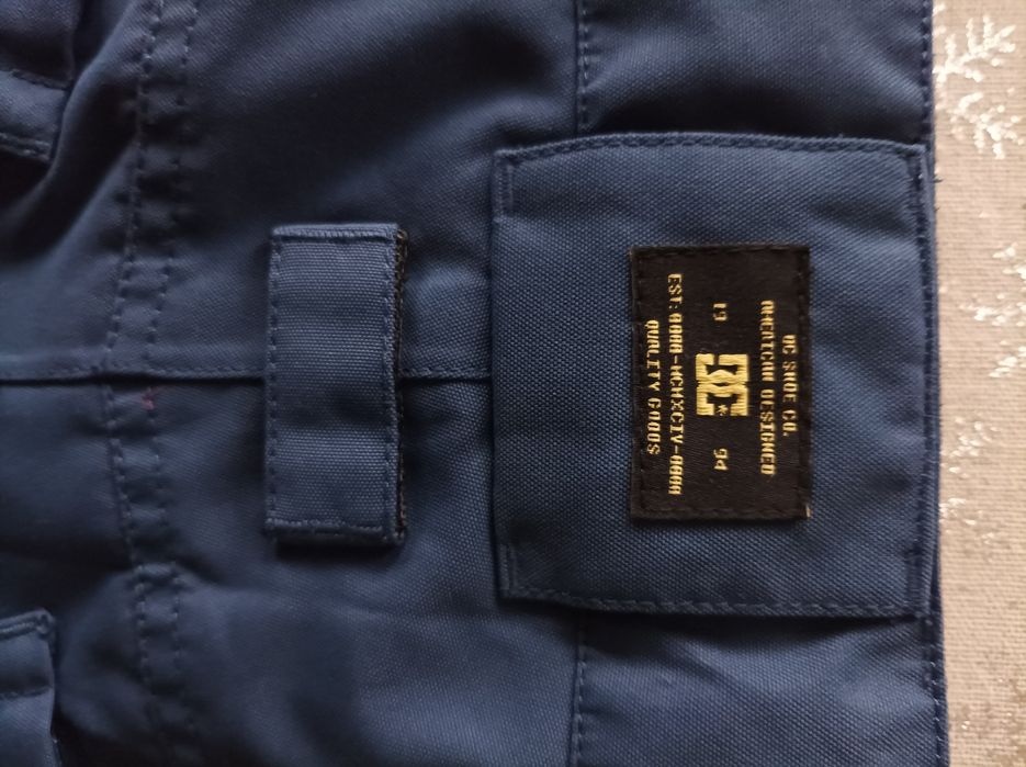 DC spodnie narciarskie chłopięce.