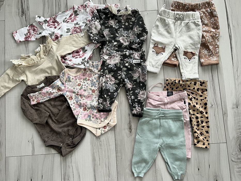 Body i spodenki dziewczynka 56 C&A, Newbie, Tk maxx