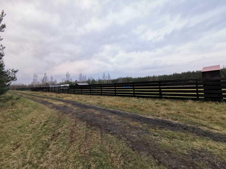 Działka budowlana z linią brzegową z WZ, Otwock Sobienie Biskupie