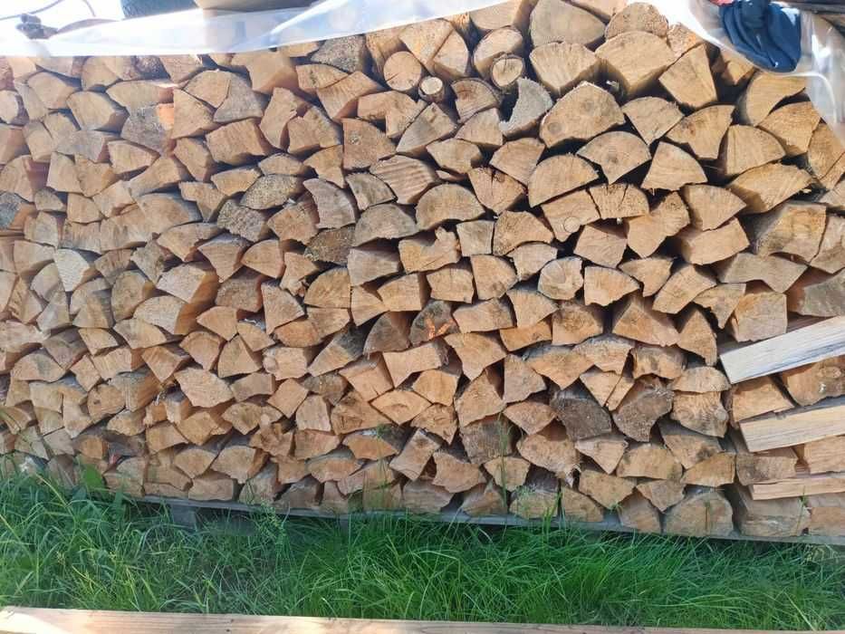 Drewno pocięte połupane drzewo suche iglaste liściaste Cena za przycze
