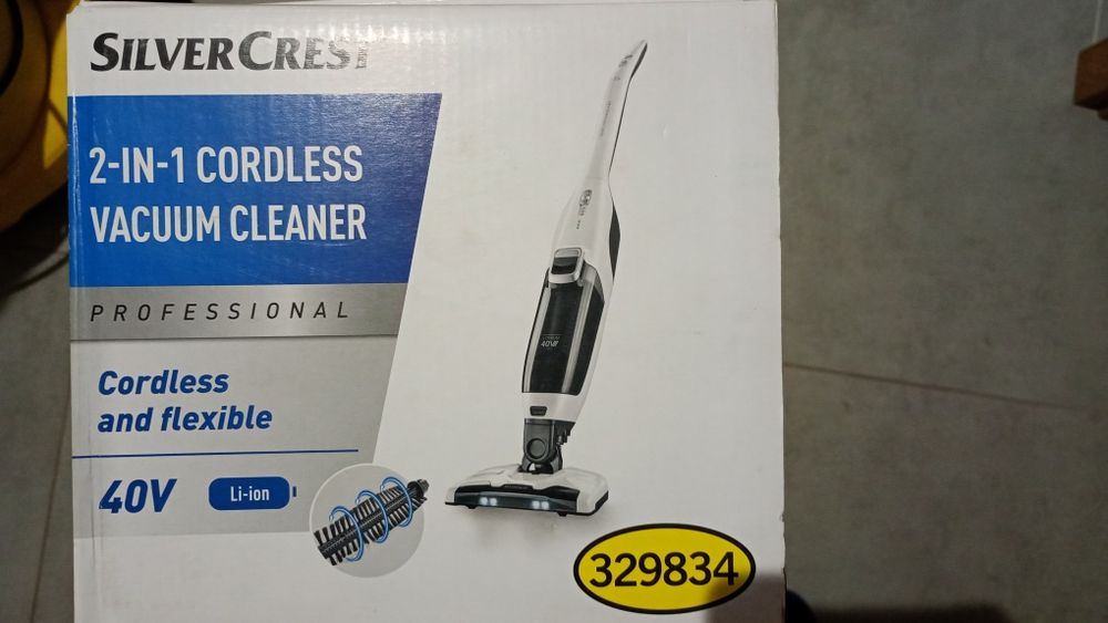 Odkurzacz pionowy, akumulator