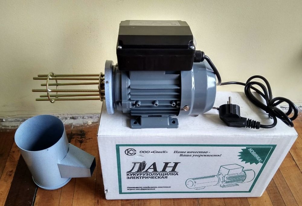 Лущилка для кукурузы электрическая ЛАН-8 - 140 ВАТ Кукурузолущилка !