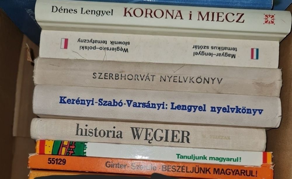 Zestaw książek Węgry, język węgierski