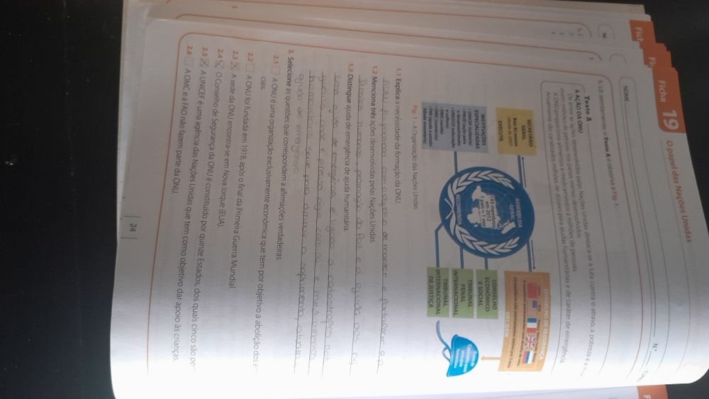 Caderno de atividades GeoDiversidades geografia 9.° ano