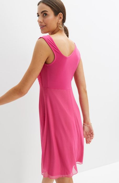 Wyprzedaż sukienka siateczka 40 42 wesele świadkowa druhna komunia zwi