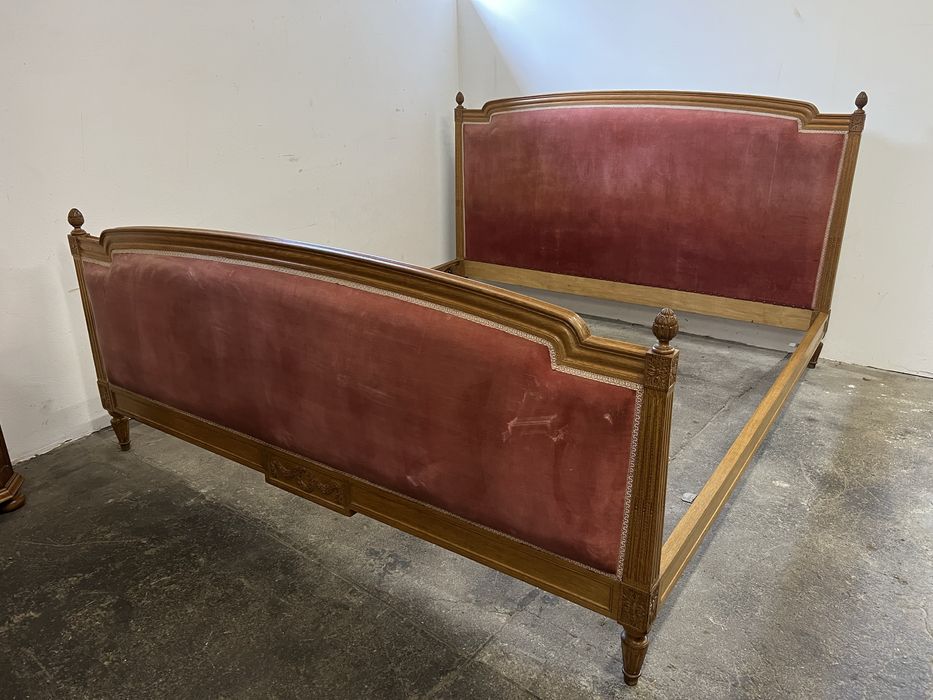 Drewniane łóżko tapicerowane 180/200/Raty