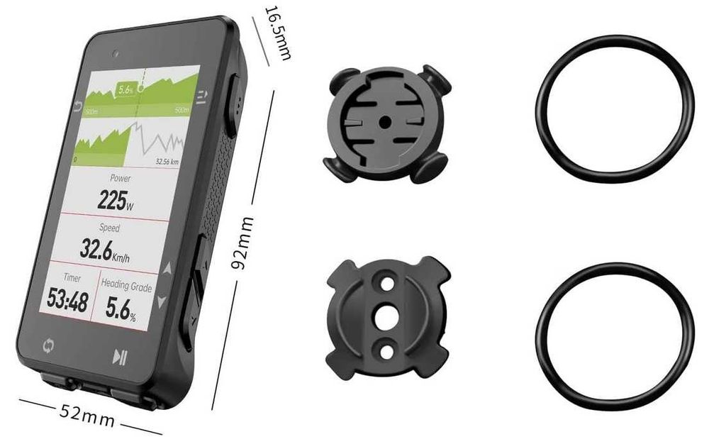 Ciclocomputador 630S GPS para Bicicletas e Motos, Bateria 45h