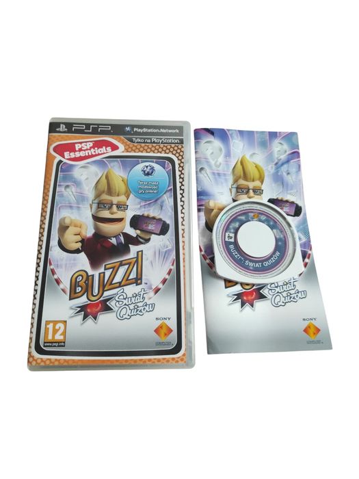 Gra Buzz świat quizów na PSP PlayStation portable po polsku