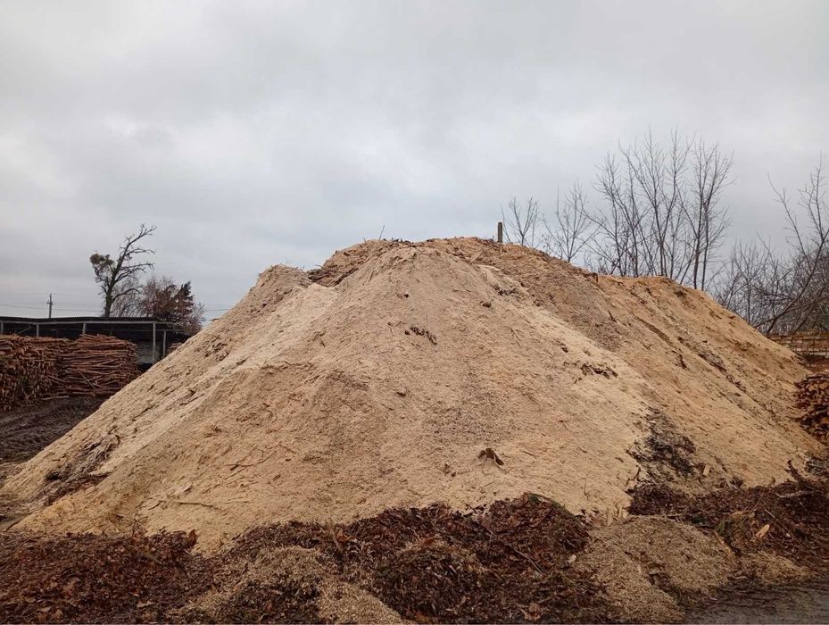 БЕЗКОШТОВНО ТИРСА/КОРА/ЩЕПА матеріал перемішаний