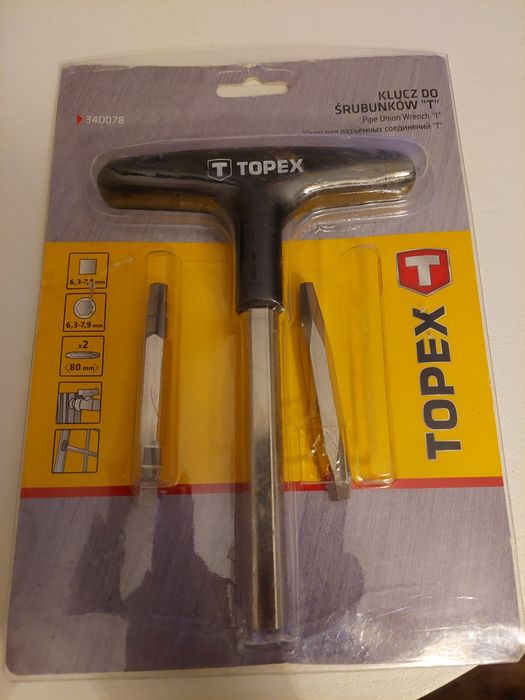 Klucz do śrubunków