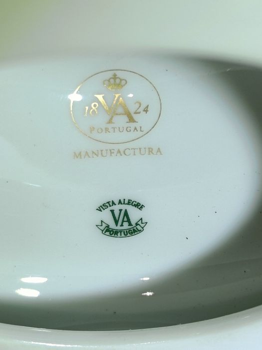 Waza Salonowa, Vista Alegre, Portugalia, Lata 80te  XX w. Talha Silvér