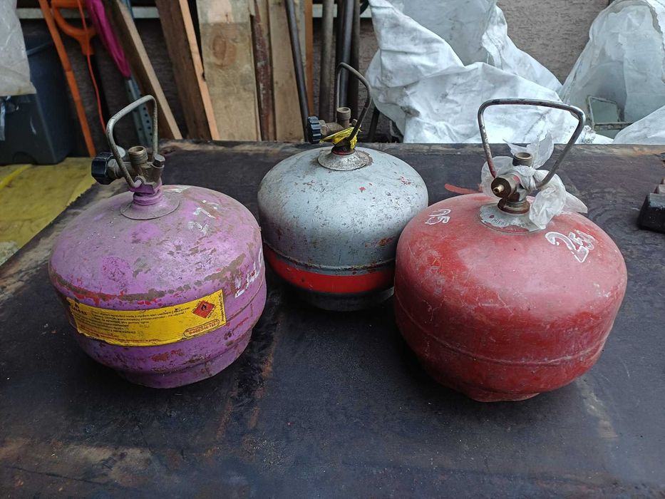 butle gazowe 2kg puste butle