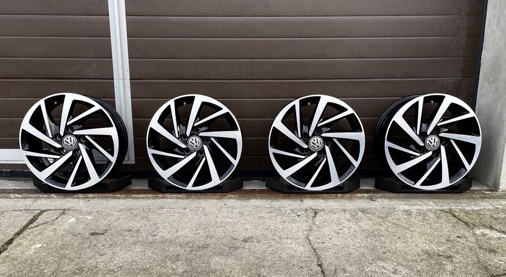4x felgi aluminiowe 5x112 r16 6,5J et46 Alufelgi oryginał Volkswagen