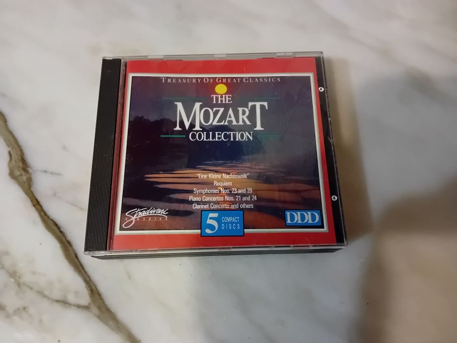 Conjunto 5 Cds The Mozart Collection