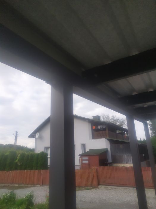 Wiata garażowa 6*6 na dwa samochody