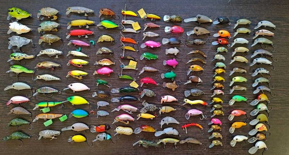 Головень та форель(Jackall,Zip baits,Tackle House,Anres,Maria та