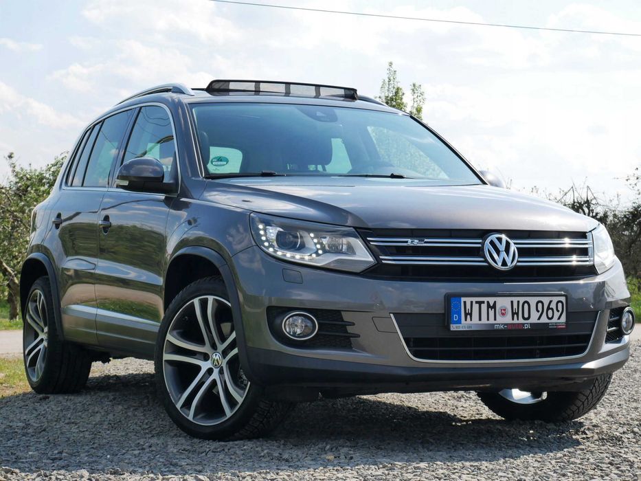 Бампер комплектный передок VW Tiguan R-line рестайлинг разборка Тигуан