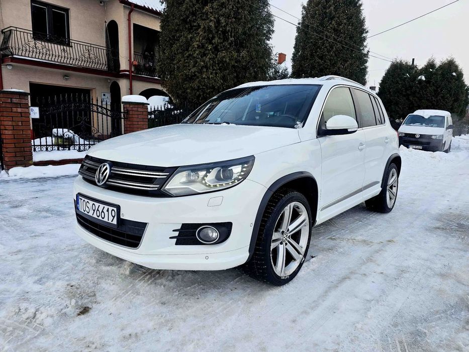 Volkswagen Tiguan 2015r 2.0 177KM Pełny R-LINE Panorama Skóra Atrakcyjny Wygląd !!!