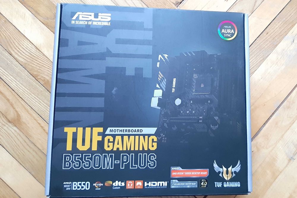 Мат плата Asus B550 M Plus + AMD Ryzen 5600 + Кулер BOX (На гарантії ...