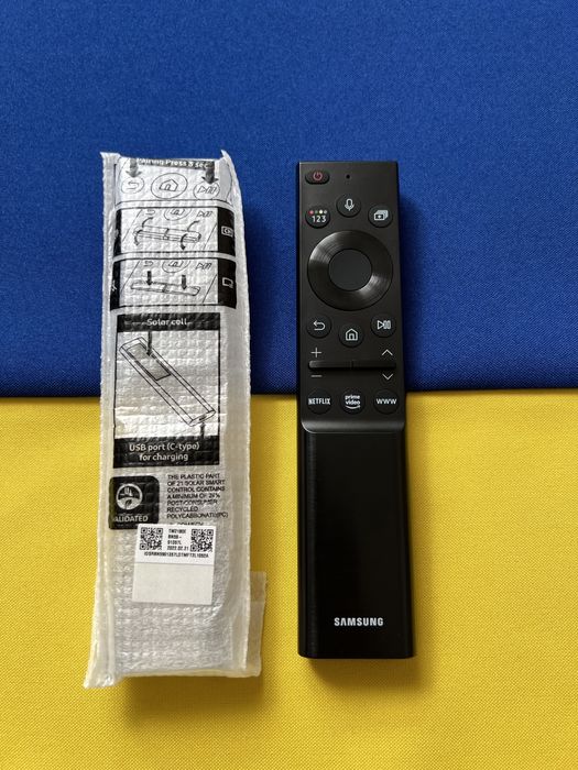 Пульт Самсунг з мікрофоном на сонячній батареї , оригінал