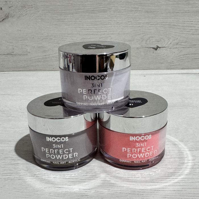 Kit Pó Acrílico 3em1 Perfect Powder Inocos