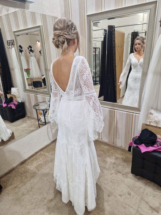 Suknia ślubna styl Boho