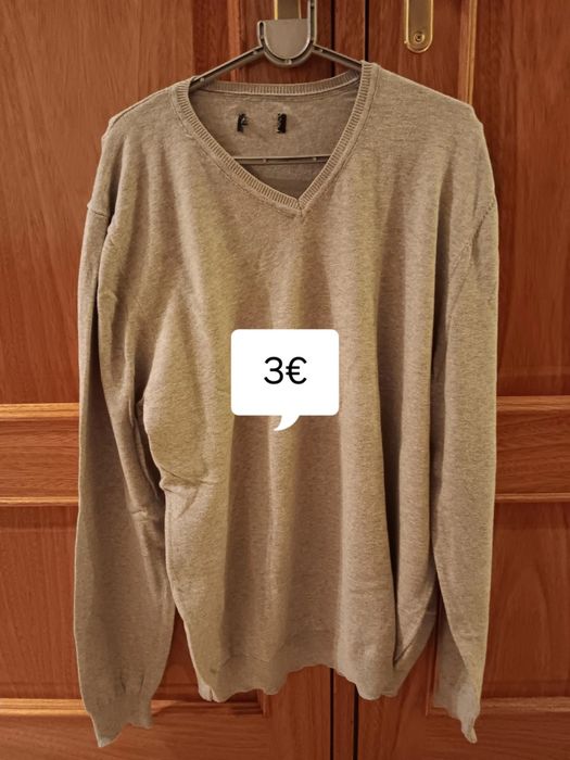 Camisolas homem usado