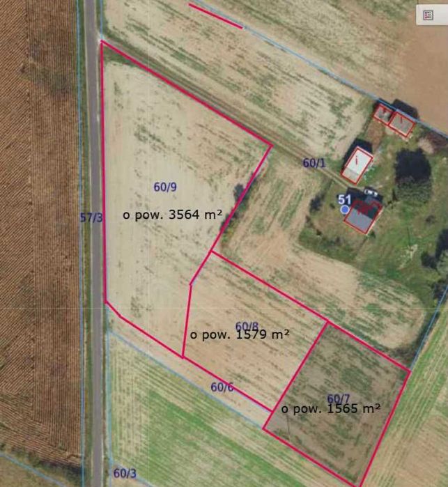 Na sprzedaż działka z wydanymi warunkami zabudowy