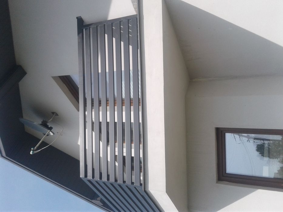 Balustrada balkonowa stalowa metalowa barierka