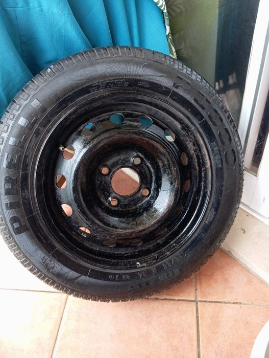 jante suplente 14 com pneu nunca usada.