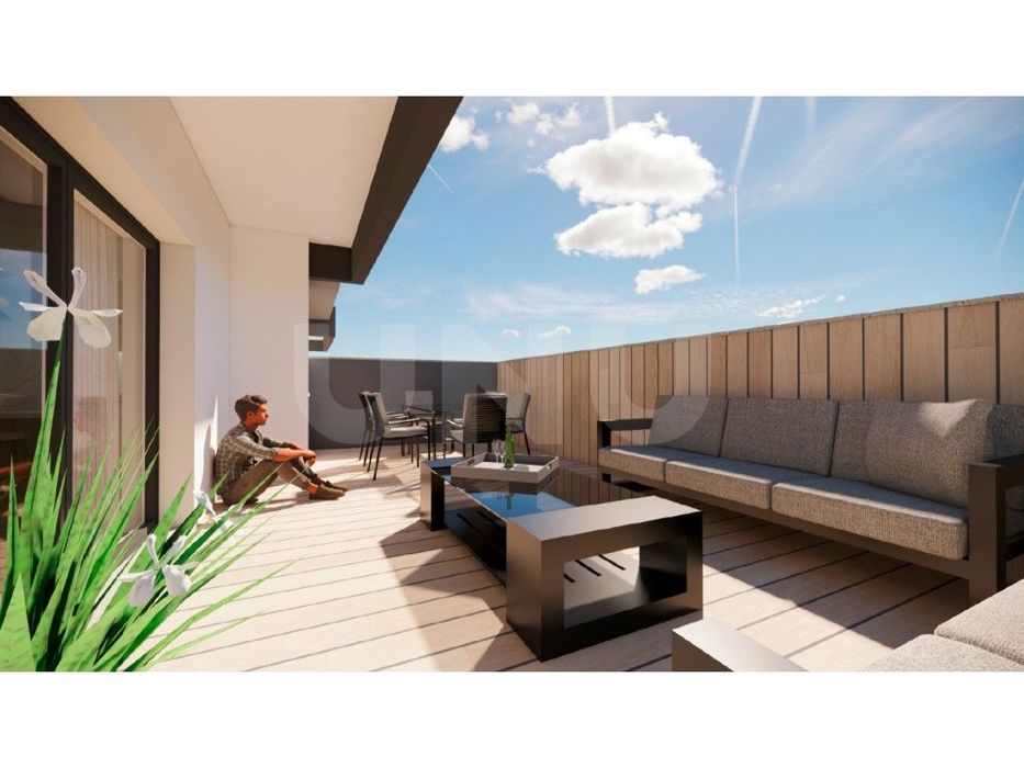 Apartamento T3 Novo com Terraço no Bairro dos Penedos Altos!