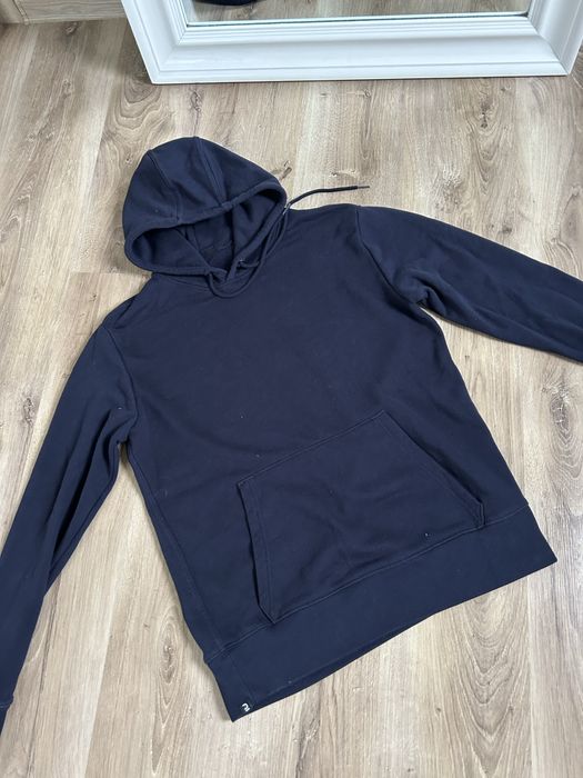 bluza meska hoodie z kapturem L granatowa