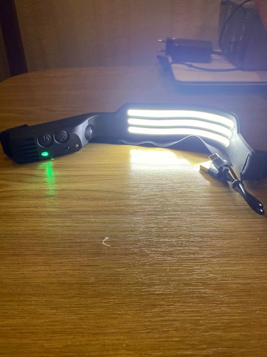 Налобний ліхтар,ліхтар з датчиком руху