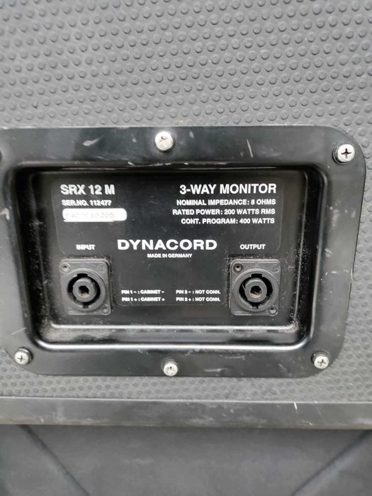 Dynacord SRX 12M -odsłuchy