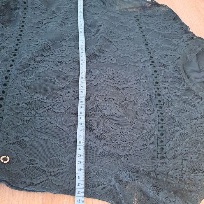 Sukienka koronka Top Secret 40 L ciemna zieleń nowa