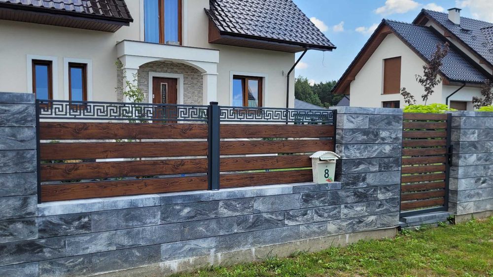 Ogrodzenia frontowe | Bloczki | Transport | Montaż