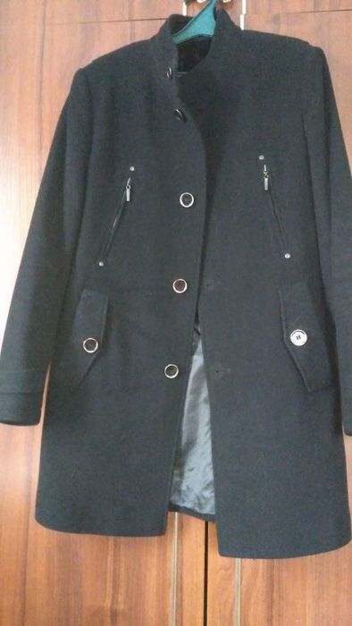 Плащ кашимір чорний