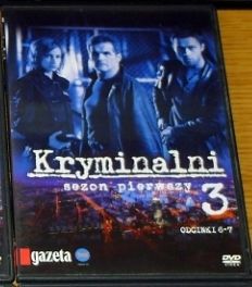 Kryminalni Sezon Pierwszy Cz 3 Dvd