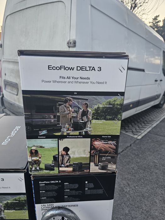 EcoFlow DELTA 3 нова європейська запакована зарядна станція