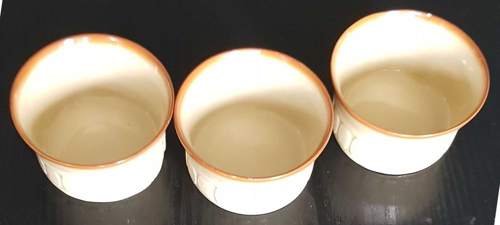 Miseczki Bulionówki PRL 3 szt.