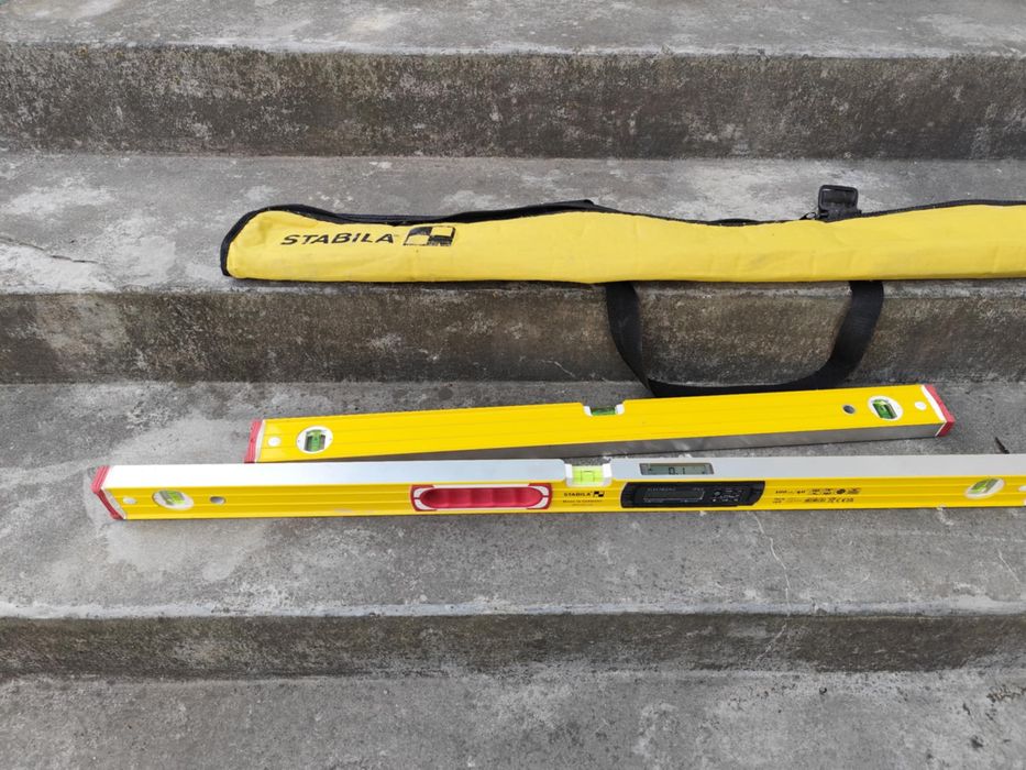 Продам комплект професійних рівнів STABILA (100 см + 80 см)