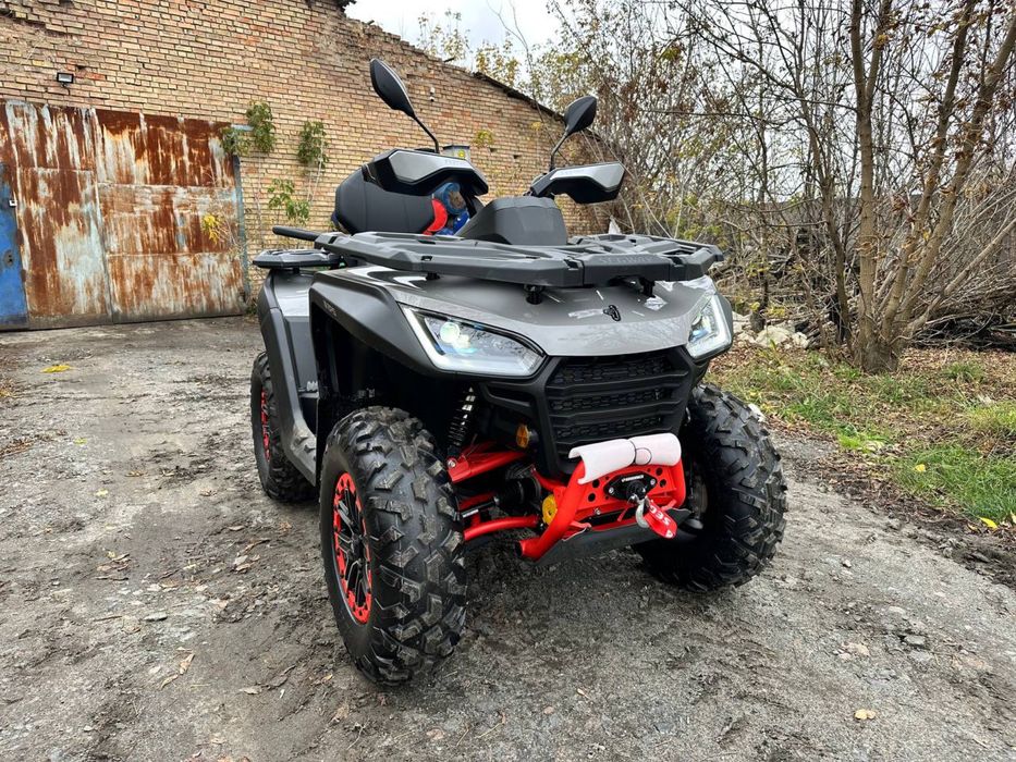 Квадроцикл Segway 1000 AT10L FULL Equipped (Grey+red) наявність