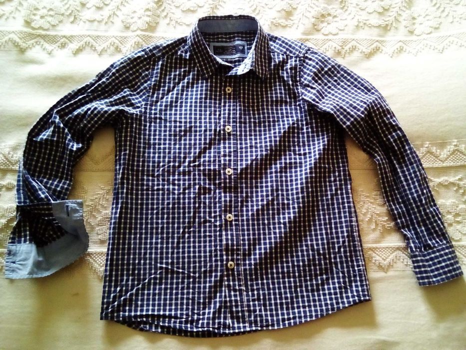 Camisa clássica como nova 7/8 anos