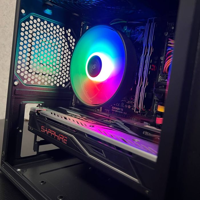 Игровой компьютер | i7 7700 | Sapphire RX 580 8GB | 16gb | SSD 512 l