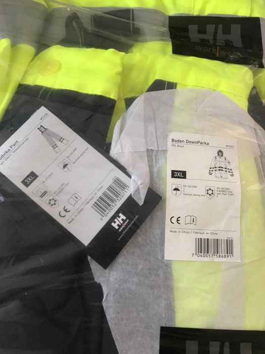 Męska kurtka i spodnie HELLY HANSEN ICU ZIMOWA I